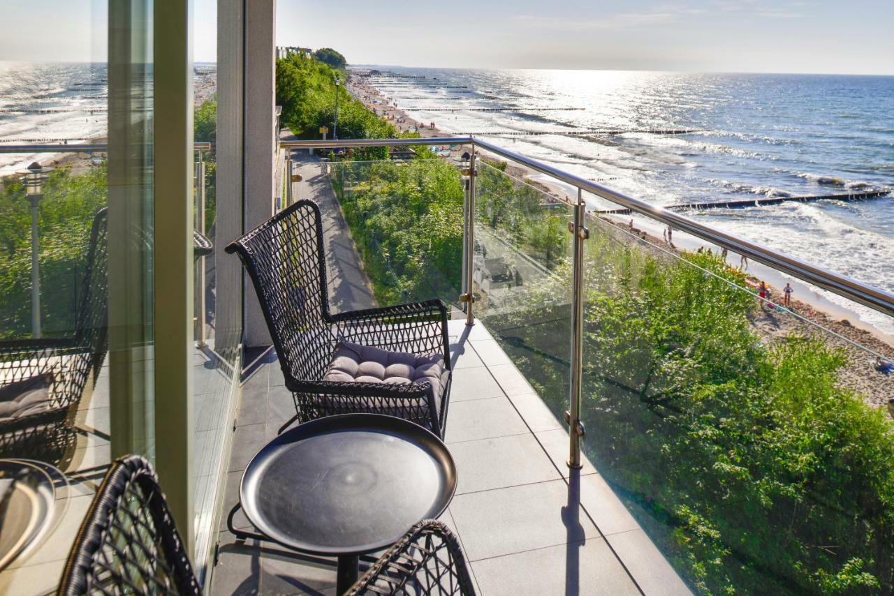 Ferienwohnung Premium Cliff Apartament - Ustronie Morskie Exterior foto
